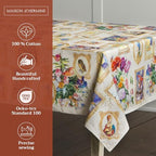 Maison d' Hermine Table Cloth Square Table Reusable 100% Cotton 60"x60" - Image 2