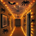 Thenshop 17 Pcs Halloween Hallway Decorations Indoor LED String Lights by Thenshop