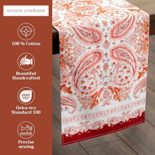 Maison d' Hermine Table Runner 100% Cotton 14.50" x 72" (Double Layer) - Image 2