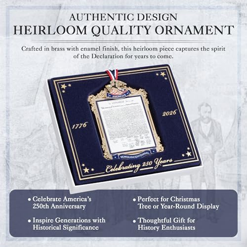 Official 2026 White House Christmas Ornament, America 250th - Image 5