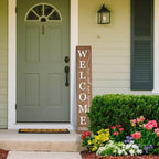 Welcome Porch Wooden Sign Decor,Rustic Porch Standing Decorative Signs,Vertical Plaques for Front Door,Farmhouse Outdoor Indoor Welcome Decoration-47.2"H（Brown） - Image 7