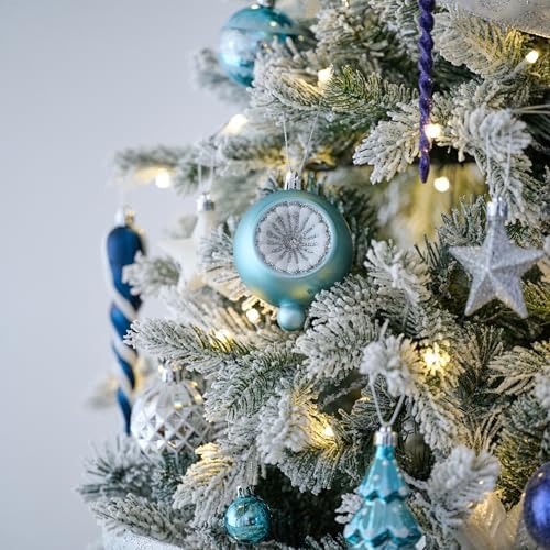 Valery Madelyn 100ct Christmas Tree Decorations Ball Ornaments Set Medium - Image 2