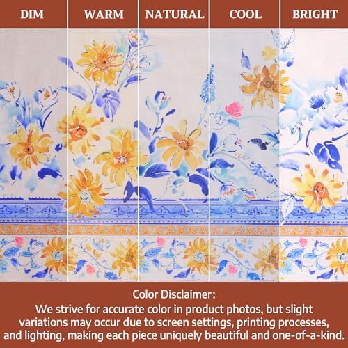 Maison d' Hermine Placemats Set of 4 Reusable 100% Cotton (13"x19") - Image 6