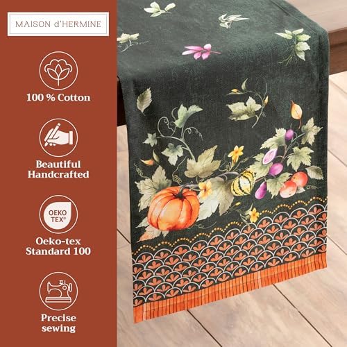 Maison d' Hermine Table Runner 100% Cotton 14.50" x 108" (Single Layer) - Image 2