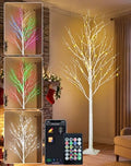 6FT Smart LED Birch Tree, App Control RGB Color Changing Light, Music Sync by AvatarControls