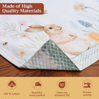 Maison d' Hermine Placemats Set of 4 Reusable 100% Cotton (13"x19") - Image 3