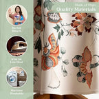 Maison d' Hermine Table Cloth Round Table Reusable 100% Cotton 69" Diameter - Image 3