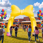 Jenaai 9.5 Ft Back to School Inflatable Archway with Built-in LED Light - Image 4