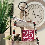 5 Pcs Christmas Themed Tiered Tray Decor Set, Christmas Themed Decor Bundle For Tier Tray, Christmas Tiered Tray Decorations, Seasonal Tier Tray Decor - Image 3