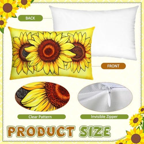 Mindsoft 14 Pcs Seasonal Holiday Pillow Cover 12 x 20 Inch Spring Patriotic Summer Lumbar Throw Pillow Covers Holiday Decorative Rectangle Throw Pillowcase for Home Office Sofa Decoration - Image 3