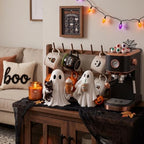 Simgoing Halloween Coffee Bar Decor Resin Ghost Figurines - Image 6