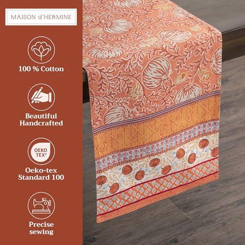 Maison d' Hermine Table Runner 100% Cotton 14.50" x 72" (Double Layer) - Image 2