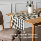 Over&Back 18x90 Natural Fiber Table Runner - Woven Fiber Table Runners for a Custom Home Decor Tablescape - Perfect for Coffee Table, Dinner Table, Living Room, and More - Image 3