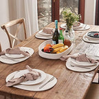Oval Cotton Rope Placemat Set (7, Warm Ivory) - Image 3