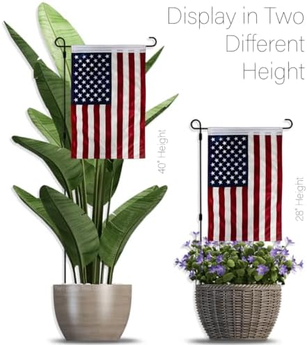 Independence Day Flag American Flags For Outside House Garden Stake Kit Wall Decor Home Cemetery Decoration For Grave Yard 4th Of July US Poster 911 Memorial Door Canvas USA Poster Gifts - Image 5
