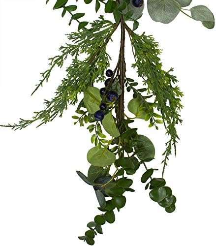 Northlight Real Touch™ Eucalyptus Pine Artificial Christmas Garland 5' x 8" - Image 5