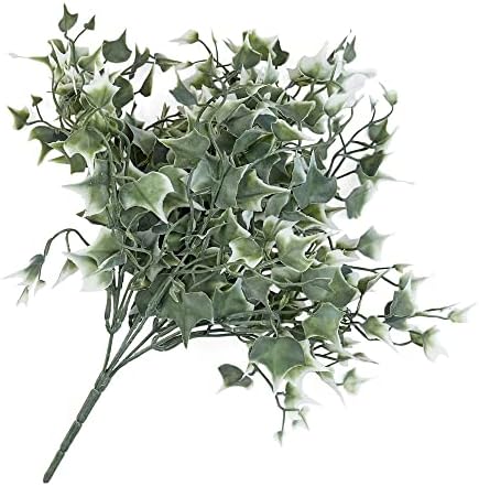 Variegated Needlepoint English Ivy Bush – Weather‑Resistant Faux Greenery - Image 5
