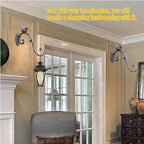 Sungmor Cast Iron Plant Hanger Wall Hooks - Bird Shape & Brown & 2PC - Image 4
