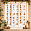 12 Pcs 3ft Dried Orange Slice Christmas Tree Garland Star Anise by Unknown