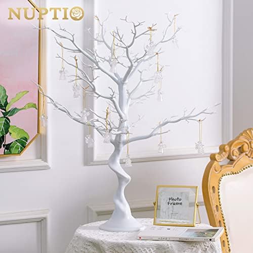 NUPTIO White Ornament Tree, 30 Inch Artificial Christmas Branch, 2 Pcs - Image 3