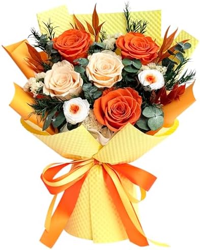 Vrioca Flowers for Delivery, Preserved Flowers Bouquets, Birthday Gifts for Women Mom by VRIOCA