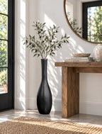 Hanobe 27.5" Tall Black Floor Vase for Modern Living Room Decor - Image 7