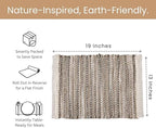 Hausattire Woven Table Placemats Set of 4 - Olive Green Christmas Jute Outdoor Table Mats for Kitchen Dining Decoration |Heat Resistant Farmhouse Dinner Spring Easter Placemat |13x19 Inch - Image 3