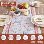 Maison d' Hermine Table Runner 100% Cotton 14.50" x 108" (Double Layer) - Image 4
