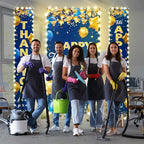 3 Pcs Lighted Happy Housekeeping Week Hanging Banner with LED Lights - Image 6