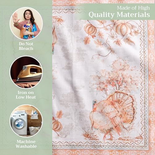 Maison d' Hermine Cloth Napkins Set of 4 Reusable 100% Cotton (20" x 20") - Image 3