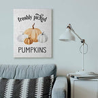 Stupell Industries Freshly Picked Pumpkins, 30 x 40 Inch Canvas Wall Art - Image 2