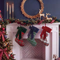 Thiccywoov 3 Pack Tartan Plaid Christmas Stockings 20'', Red, Green, White by Jgiusenfg
