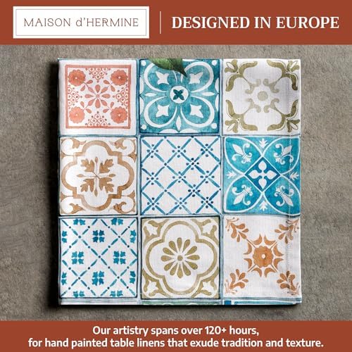 Maison d' Hermine Cloth Napkins Set of 4 Reusable 100% Cotton (20" x 20") - Image 2