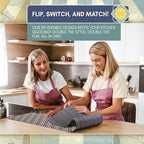 Trivet Table Runner - Heat Resistant 350F, Waterproof, Reversible for Hot Dishes, Plates & Pots (Ottoman 48 inch) - Image 3