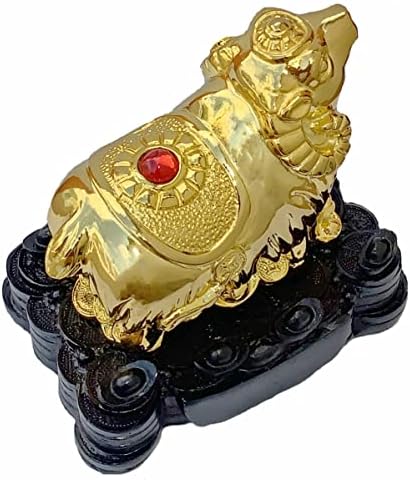 Betterdecor Gold Color Feng Shui 12 Chinese Zodiac Animal Statue Figurine Home Office Decoration and Gift for New Year Holidays and Birthday (Zodiac Ram/Sheep) - Image 5