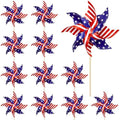 24PCS Fourth of July Decorations American Pinwheels 4th July Outdoor Decor by Vipay