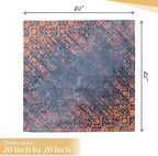 Maison d' Hermine Cloth Napkins Set of 4 Reusable 100% Cotton (20" x 20") - Image 4