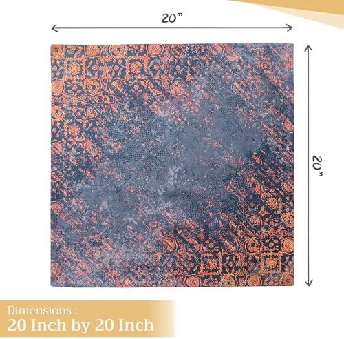 Maison d' Hermine Cloth Napkins Set of 4 Reusable 100% Cotton (20" x 20") - Image 4