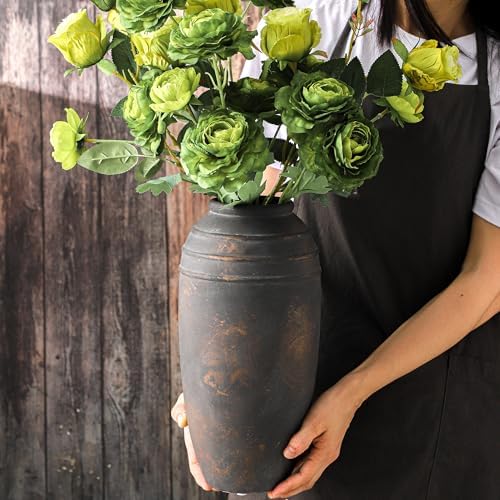 Large Ceramic Flower Vase,12.87 Inch Tall Vase for Home Decor - Image 3