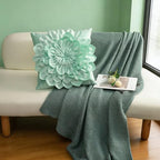 OiseauVoler Decorative 3D Flower Throw Pillow Covers 18x18 Inch - Image 3