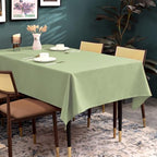 BALCONY & FALCON Rectangle Table Cloth Waterproof Sage 57"x118" - Image 2