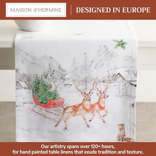 Maison d' Hermine Table Runner 100% Cotton 14.50" x 108" (Double Layer) - Image 2