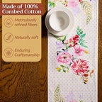 Maison d' Hermine Table Runner 100% Combed Cotton 14.5"x72" (Double Layer) - Image 4