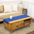 Solino Home 100% Pure Linen Table Runner Blue, Classic Hemstitch 14 x 48 in by SolinoHome