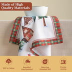 Maison d' Hermine Cloth Napkins Set of 4 Reusable 100% Cotton (20" x 20") - Image 3