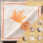 Maison d' Hermine Cloth Napkins Set of 4 Reusable 100% Cotton (20" x 20") - Image 5
