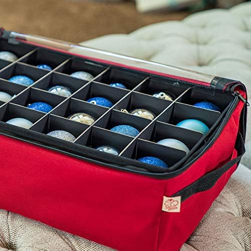 Santa's Bags Christmas Ornament Storage Box, 48 (3") Ornaments - Image 5