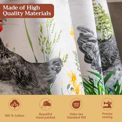 Maison d' Hermine Table Cloth Round Table Reusable 100% Cotton 69" Diameter - Image 3