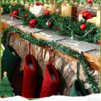 Zhengmy 6 Pcs 2 in 1 Fireplace Stocking and Garland Hangers Heavy Duty Metal Christmas Stocking Holder for Mantle, Two Hooks Hangers for Garland Balls Fireplace Xmas Holiday Party Decoration (Silver) - Image 2