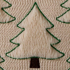 Allorry Christmas Pillow Covers 20x20 inch Set of 2 Christmas Decorations Soft Plush Faux Fur Wool Beige Xmas Tree Throw Pillow Cases Winter Holiday Decor for Sofa Living Room PT-012C20 - Image 3